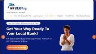 Winsteady.ng Review || Legit, Scam or Crashed? Watch this now to know more about Winsteady Platform