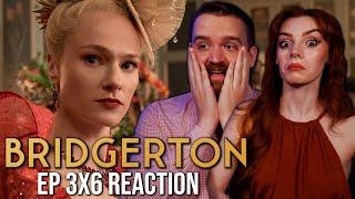 CLIFFHANGER?!? | Bridgerton Ep 3x6 Reaction & Review | Netflix