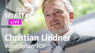 Eure Fragen an Christian Lindner, Vorsitzender FDP und Bundesfinanzminister | Frag selbst 2024
