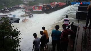bhushi dam overflow : पर्यटकांनो, लोणावळ्यातील भुशी धरण भरून वाहू लागले