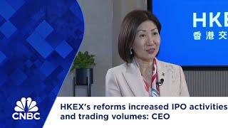 HKEX's reforms increased IPO activities and trading volumes: CEO