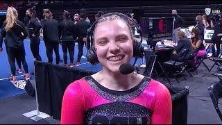 Jade Carey joins Pac-12 Networks after her first collegiate perfect 10