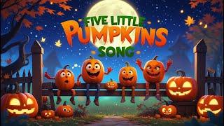  Five Little Pumpkins: A Fun & Spooky Halloween Song for Kid