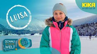 Pferderennen im Schnee | Schau in meine Welt! | Mehr auf KiKA.de