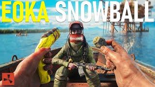 Rust - THE CRAZIEST SOLO SNOWBALL WITH EOKA