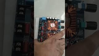 DhruvPro TDA7498E 160Wx2+220W 2.1 amplifier board unboxing | #trending #shortsvideo #trendingshorts