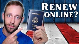 Renew Your USA Passport ONLINE?! - How to Use the New Application System for Getting a New Passport!