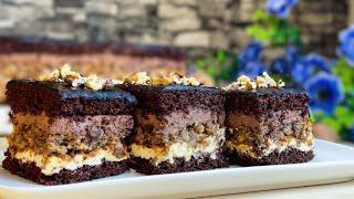 The Walnut Cake Recipe That Everyone's Looking For! Snickers Cake!