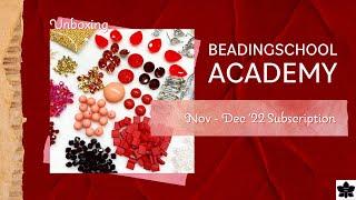 BeadingSchool Academy Bead Box Nov. - Dec. 2022