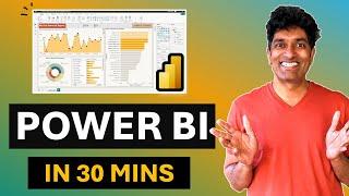 Power BI is EASY: Get started and make your first report in 30 mins 