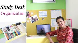 Study Table Organization | Tips To Organize Working Desk | Simplify Your Space