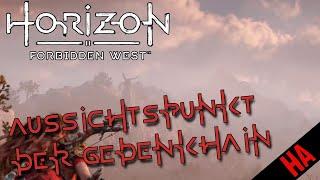 Horizon Forbidden West: Aussichtspunkt: Der Gedenkhain