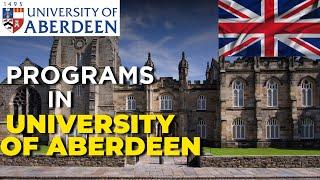 Programs Fee And Scholarship Criteria At The University of Aberdeen