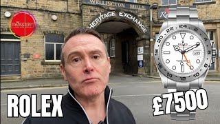 Mad Dash To Huddersfield To Buy A HOT Steel Rolex Polar Explorer 2 For £1000 Less Than Retail!