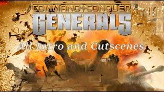 FULL Command & Conquer Generals All Intro and Cutscenes