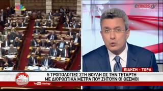 enikos.gr Ο Νίκος Χατζηνικολάου για τα ισοδύναμα που προτείνει η κυβέρνηση