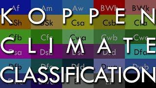 The Koppen-Geiger Climate Classification System