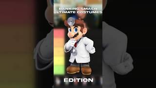 Ranking Every Dr. Mario Costume in Smash Ultimate! #smashultimate #shorts