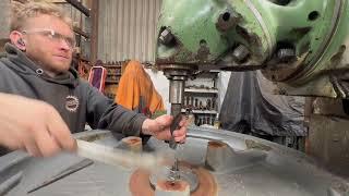 The baler flywheels keep coming! and altering some tractor wheel centres