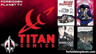 Forbidden Planet TV LIVE: Titan Comics Editorial and The Art of Adaptation!