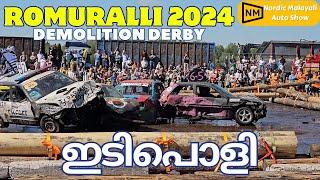 RomuRalli 2024 | Demolition Derby | Finland | Nordic Malayali | Malayalam