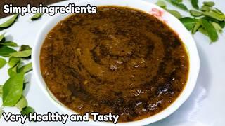 Karivepaku Pulusu | Curry Leaves Pulusu | Healthy Recipes | Karivepaku Recipes | Easy Recipes