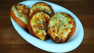 Garlic Bread With Basil by RJ FOODIE