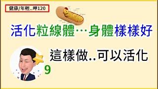 又沒體力嗎?     活化粒線體…體力就復原   身體樣樣好 這樣做可以活化喔~