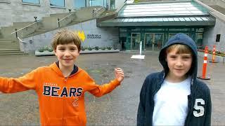 Kids Visit to the Museum of Civilization in Quebec City, Canada - SuperTwins TV