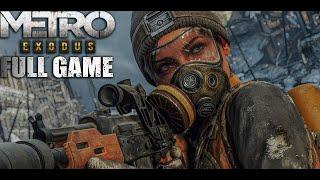 Metro Exodus  - Full Game Cinematic Playthrough - 4K RTX