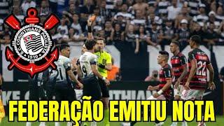 FEDERAÇÃO PAULISTA DE FUTEBOL FICA AO LADO DO CORINTHIANS NA COPA DO BRASIL.