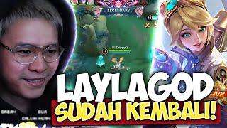 KEMBALINYA LAYLA GOD TUTURUUU DI LAND OF DAWN !! - Mobile Legends