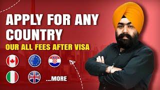 Apply For Any Country | Our All Fees After Visa | USA Canada UK Visa | Rimpi's Immigration Services