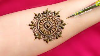 Very beautiful front hand mehndi design | Arabic mehndi design for hand | mehandi design | mehndi.