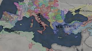 Imperator Rome | Invictus | AI Only Timelapse