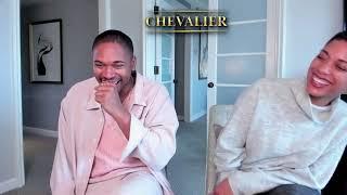 Kelvin Harrison Jr & Stefani Robinson remarkable Conversation on Film Chevalier