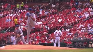 Carlos Carrasco Slow Motion Pitching Mechanics (3rd Base Side View)