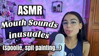 ASMR MOUTH SOUNDS INUSUALES! Spoolie asmr, spit painting...| ASMR en español para dormir | Pandasmr