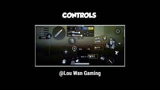 Lou Wan Gaming Sensitivity 5 Finger Claw + Gyro  Pubg mobile Lite