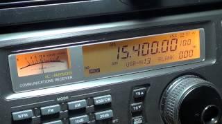 Radio Dabanga via Madagascar 15400 Khz 0430 UT