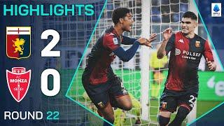 GENOA-MONZA 2-0 | HIGHLIGHTS | 22ª GIORNATA | SERIE A ENILIVE 2024/25