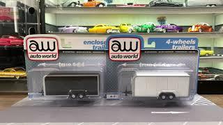 Auto World Enclosed Trailer Openable Door 1/64