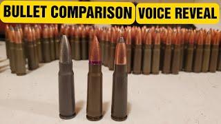 7.62x39 Soft Point, Hollow Point and FMJ. Bonus Voice Reveal!