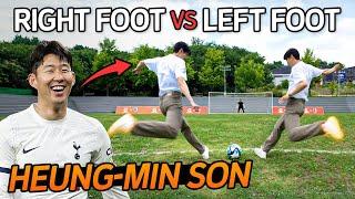 Heung Min-Son’s Right Foot vs Left Foot… Who Wins?