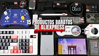 15 productos baratos de ALIEXPRESS  10€, 15€ o 20€ ¡Vas a alucinar! #Episodio4