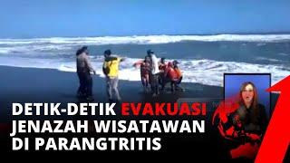 Detik-detik Evakuasi Jenazah Wisatawan yang Terseret Ombak di Pantai Parangtritis | tvOne