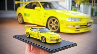 BUILDING A REPLICA JUN HONDA PRELUDE PLASTIC MODEL CAR
