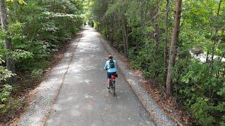 Bicycling the Thermal Belt Bike Trail in North Carolina