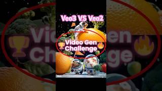 Veo3 VS Veo2  Video Gen Challenge   #videogeneration #challenge