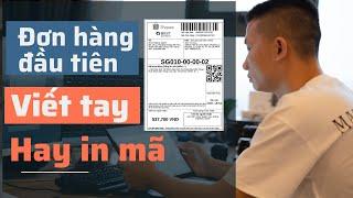 Bán hàng Shopee | xử lý đơn hàng shopee đầu tiền